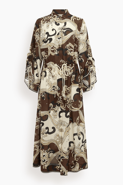 Otis Shirtdress in Chocolate