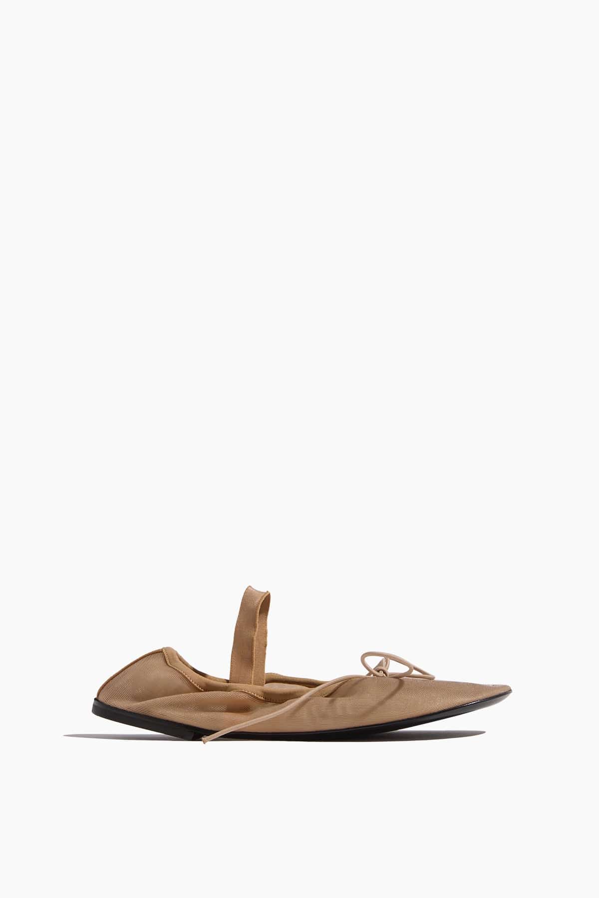 Proenza Schouler Ballet Flats Glove Mary Jane Ballet Flats in Sand Proenza Schouler Glove Mary Jane Ballet Flats in Sand | Hampden Clothing