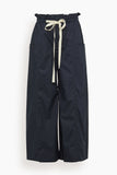 Plan C Pants Trousers in Blue Black Trousers in Blue Black