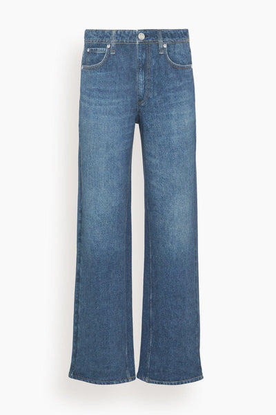 Miramar Terry Wide Leg Pant in Petra
