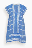 Lemlem Elina Caftan in Tebibi Blue