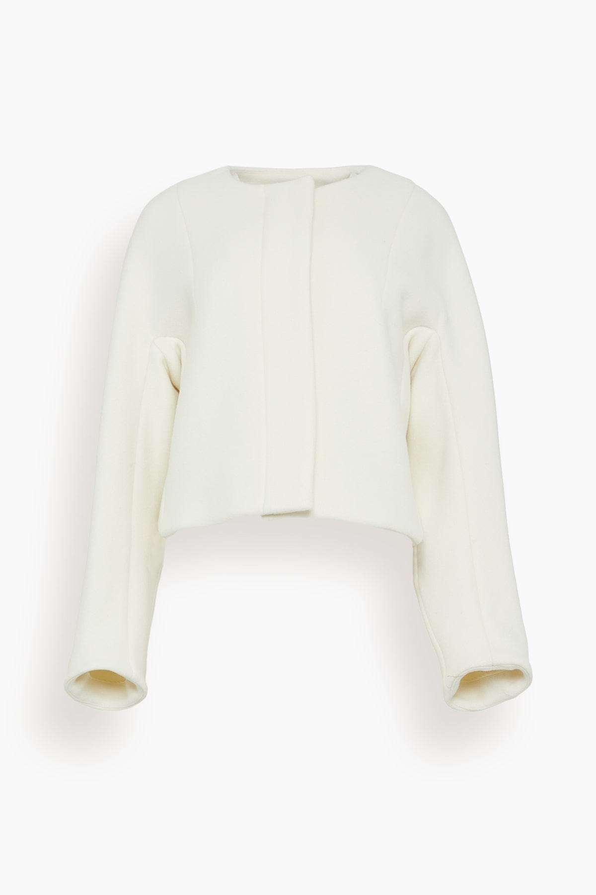 Proenza Schouler Jackets Mona Jacket in Ecru Proenza Schouler Mona Jacket in Ecru