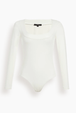 THE PARK Maranda Bodysuit in Vanilla