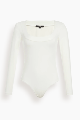 Maranda Bodysuit in Vanilla