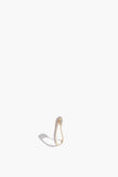 Loren Stewart Earrings Diamond Pave Safety Pin Earring in 14k Yellow Gold