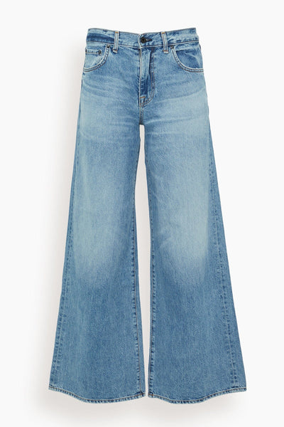 Atomic Wide Leg Jeans in Blondie