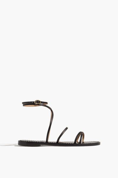 The Constantia Sandal in Black