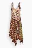 Alemais Wilson Silk Midi Dress in Multi