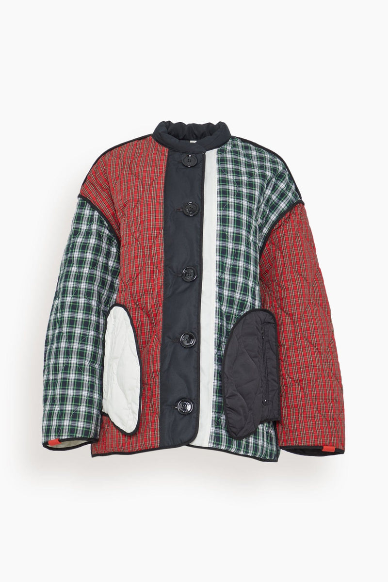 Meryll Rogge Reversible Quilted Jacket in Multicolor – Hampden