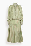 Dries Van Noten Denvo Dress in Green