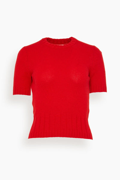 Luphia Sweater in Fire Red