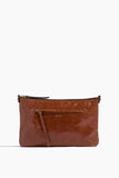 Nessah Clutch Bag in Cognac