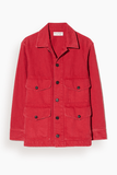 Nili Lotan Leroy Jacket in Scarlet