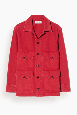 Leroy Jacket in Scarlet
