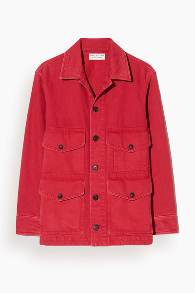 Leroy Jacket in Scarlet