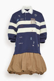 Sea Claira Rugby Dress in Multi