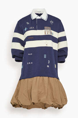 Claira Rugby Dress in Multi