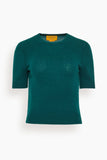 Guest In Residence Sweater Tee in Holly