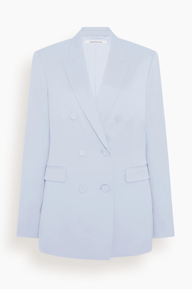 Double Breasted Jacket in Sky