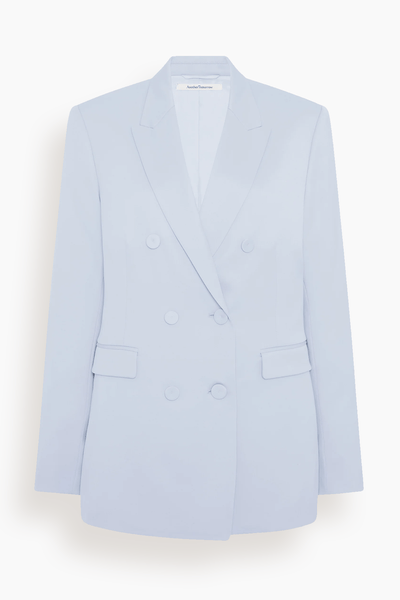 Double Breasted Jacket in Sky