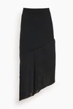 Bite Studios Skirts Plisse Wool Skirt in Black Bite Studios Plisse Wool Skirt in Black