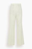 Bite Studios Credo Wool Straight Trousers in Cream