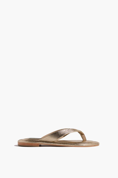 Morgan Sandal in Gold