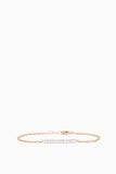 Vintage La Rose Bracelets Diamond Bar Chain Bracelet in 14k Yellow Gold Diamond Bar Chain Bracelet in 14k Yellow Gold