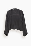 Dries Van Noten Tops Capo Shirt in Black