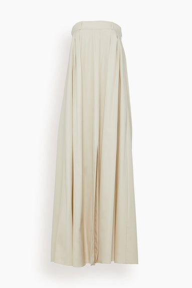 Rohe Casual Dresses Strapless Volume Dress in Sand