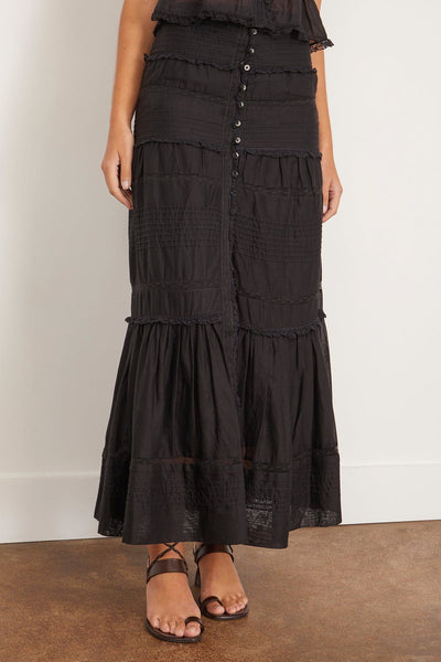 Etoile Isabel Marant Skirts Gihane Skirt in Black Etoile Isabel Marant Gihane Skirt in Black