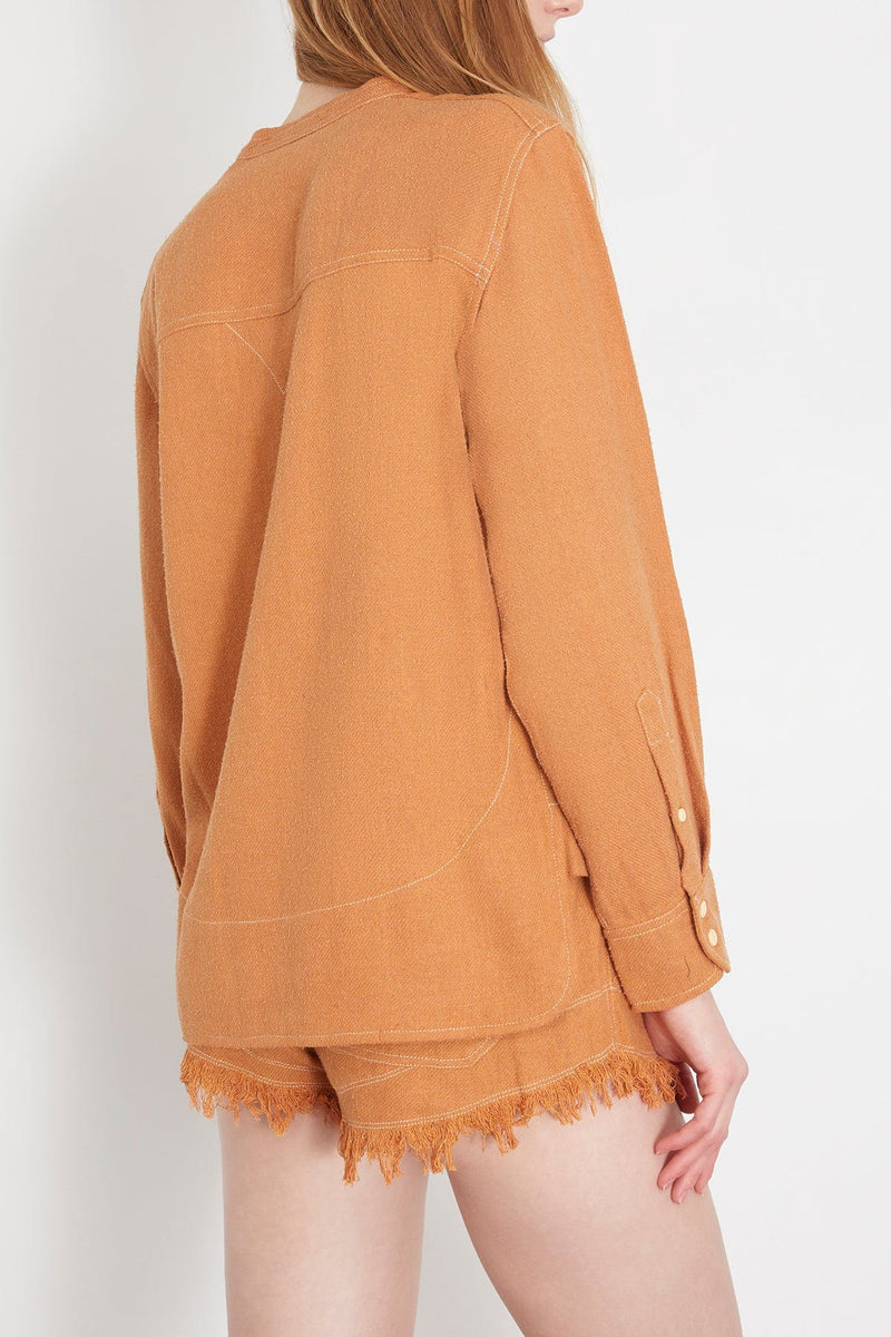 Isabel Marant Tecoyo Top in Camel – Hampden Clothing