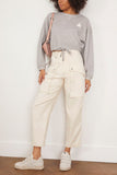 Etoile Isabel Marant Sweatshirts Margo Sweatshirt in Grey/White Etoile Isabel Marant Margo Sweatshirt in Grey/White