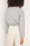 Etoile Isabel Marant Sweatshirts Margo Sweatshirt in Grey/White Etoile Isabel Marant Margo Sweatshirt in Grey/White