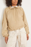 Etoile Isabel Marant Jackets Plume Jacket in Light Khaki Etoile Isabel Marant Plume Jacket in Light Khaki