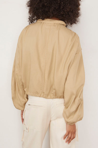 Etoile Isabel Marant Jackets Plume Jacket in Light Khaki Etoile Isabel Marant Plume Jacket in Light Khaki