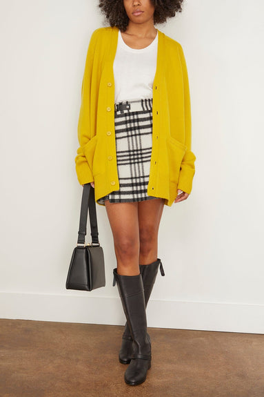 Extreme Cashmere Sweaters Papilli Cardigan in Sunflower Extreme Cashmere Papilli Cardigan in Sunflower