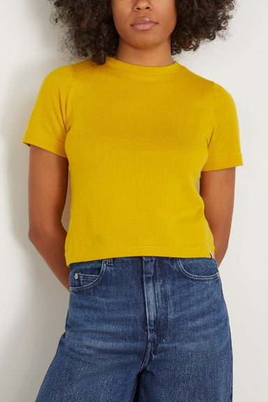 Extreme Cashmere Tops Tina Top in Sunflower Extreme Cashmere Tina Top in Sunflower