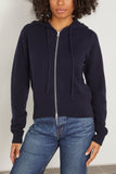 Extreme Cashmere Jackets Hood Cardigan in Navy Extreme Cashmere Hood Cardigan in Navy