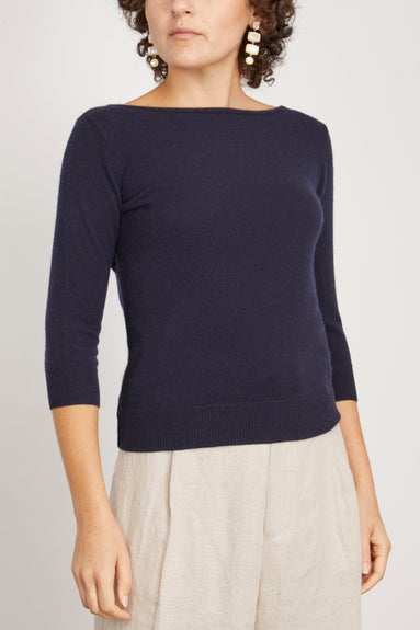 Extreme Cashmere Sweaters Sweet Sweater in Navy Extreme Cashmere Sweet Sweater in Navy