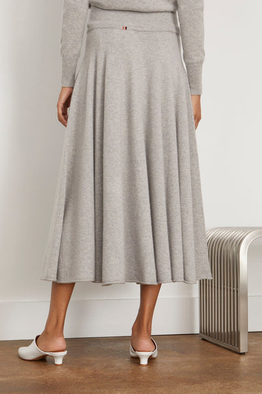 Extreme Cashmere Skirts Twirl Skirt in Grey Extreme Cashmere Twirl Skirt in Grey
