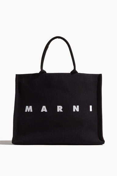 Marni Handbags Tote Bags Bey Canvas Tote in Black