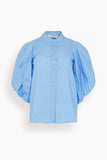 Vanessa Bruno Felicie Blouse in Bleuet