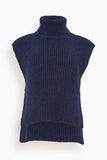 Etoile Isabel Marant Sweaters Megan Sleeveless Sweater in Midnight