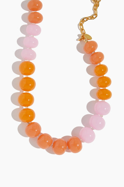 Lizzie Fortunato Necklaces Olympia Collar in Peach