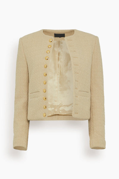 Patti Short Jacket in Khaki