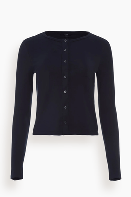 Arely Cardigan in Midnight Navy