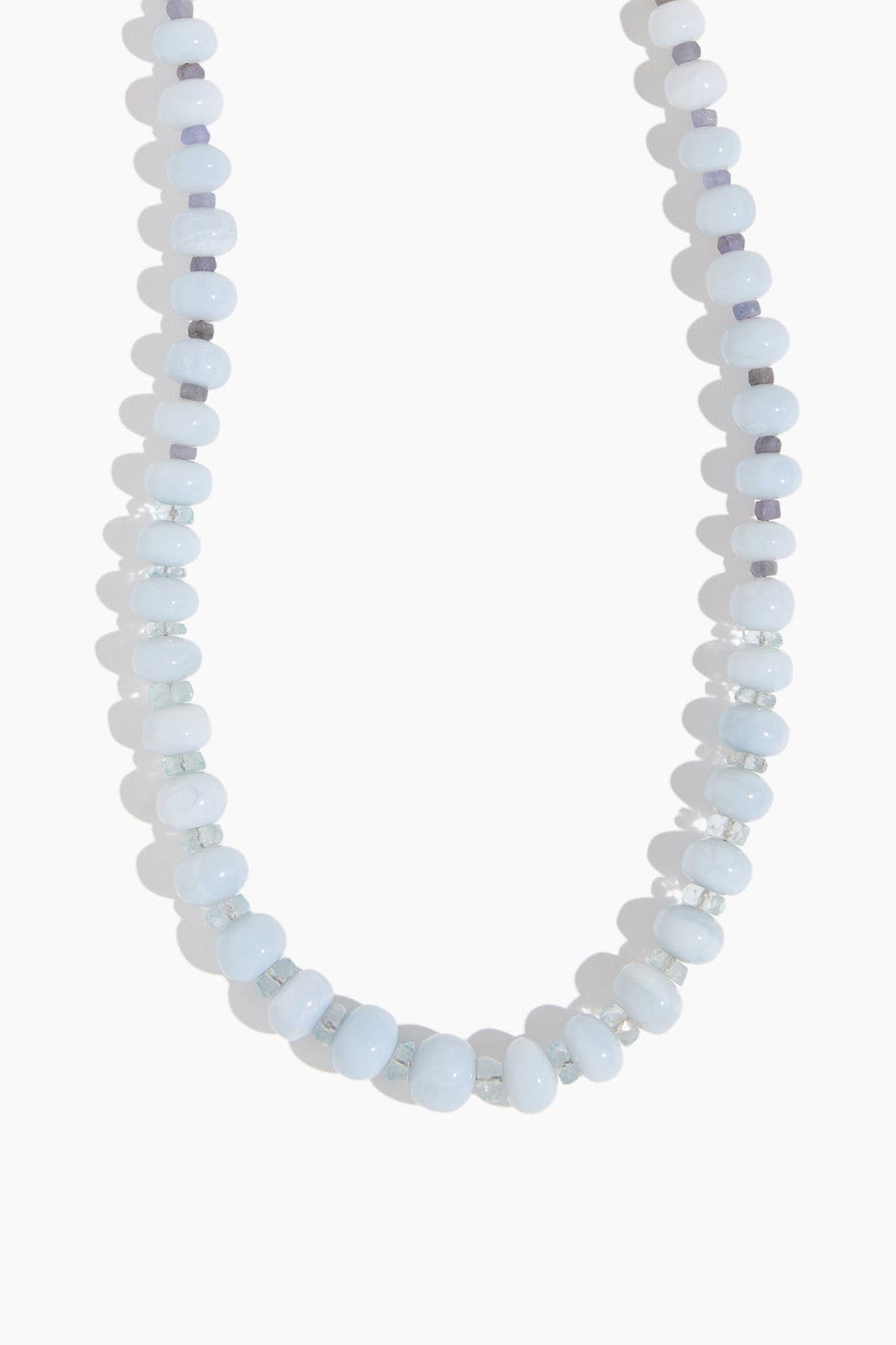 Lizzie Fortunato Necklaces Seaside Cliffs Necklace in Blue Lizzie Fortunato Seaside Cliffs Necklace in Blue