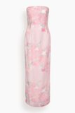 Bernadette Elora Dress in Clematis Montana-Pink