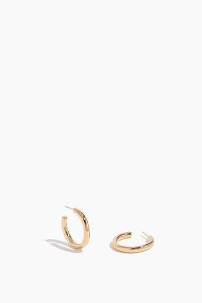 Chunky Hoops in Gold
